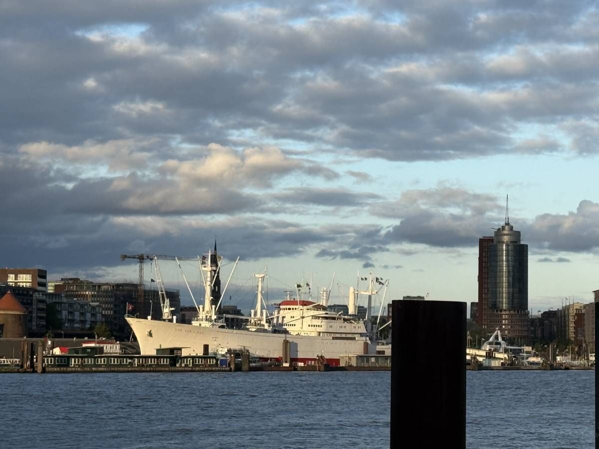 Was für eine Kulisse!!! Hamburg!